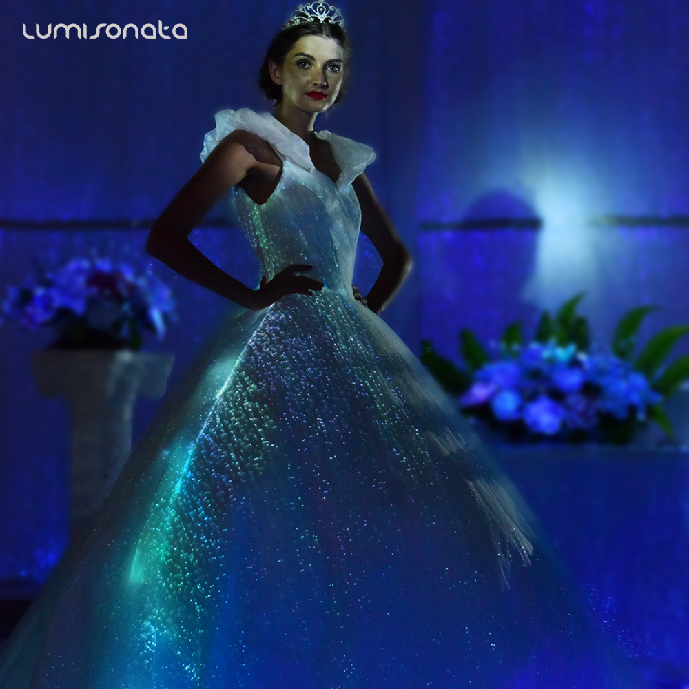 sachin and babi light blue dress Fairy Wedding Dresses & Disney Fairytale Gowns