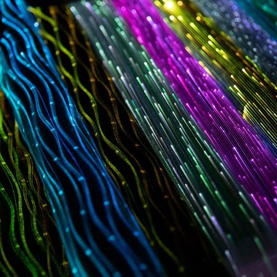 Fiber-optic-fabric